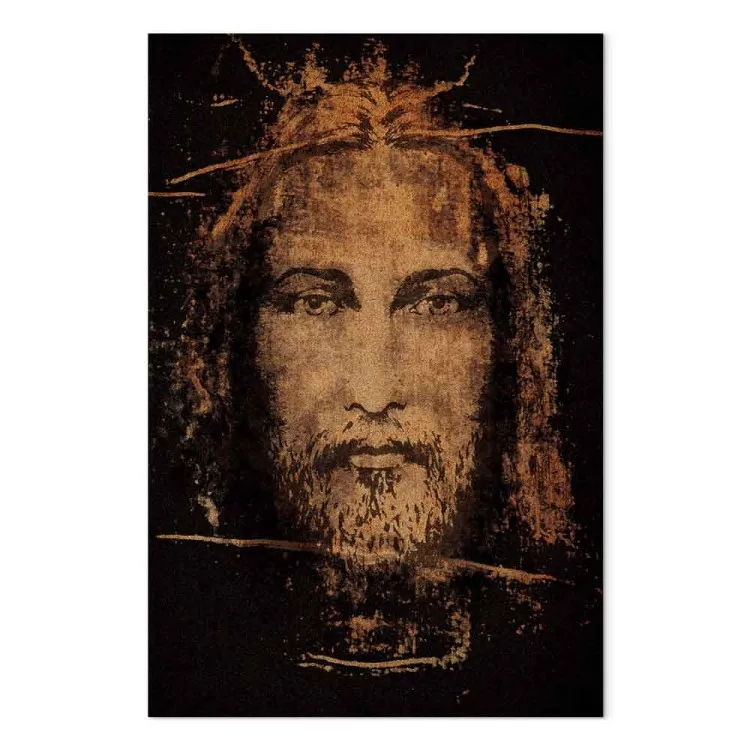 Turin Shroud (1-part) vertical - sacred composition of Jesus