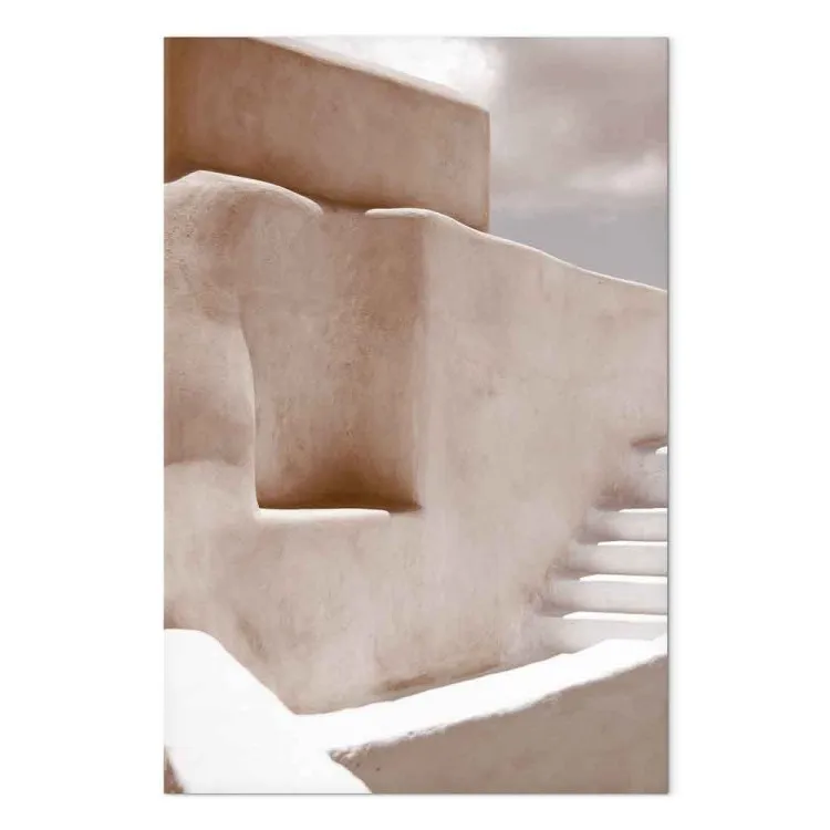 Greek Light (1-part) vertical - architecture of a Greek city