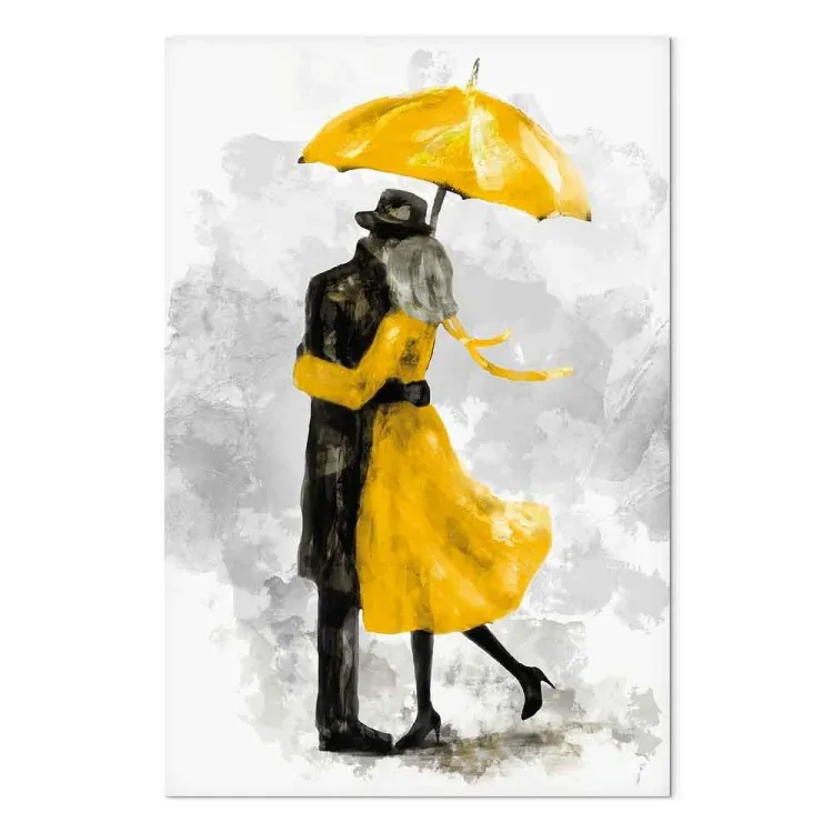 Under Yellow Umbrella (1 Part) Vertical