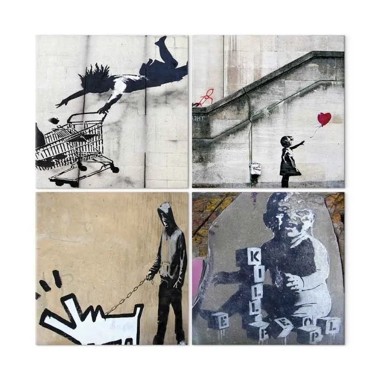 Banksy - four orginal ideas