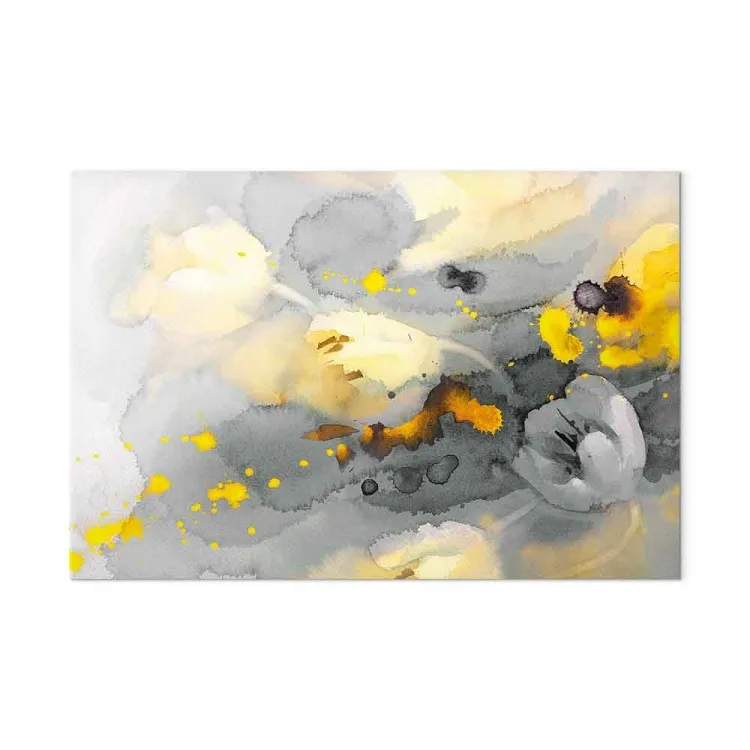Colorful Flower Storm (1-piece) Wide - abstract plants