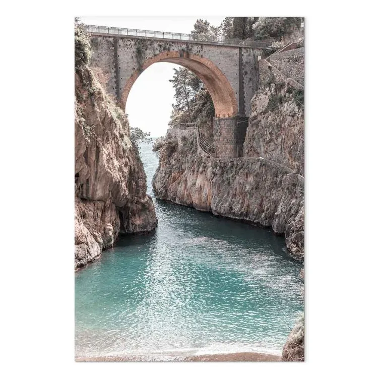 Bridge in Positano (1-piece) Vertical - Italian landscape view