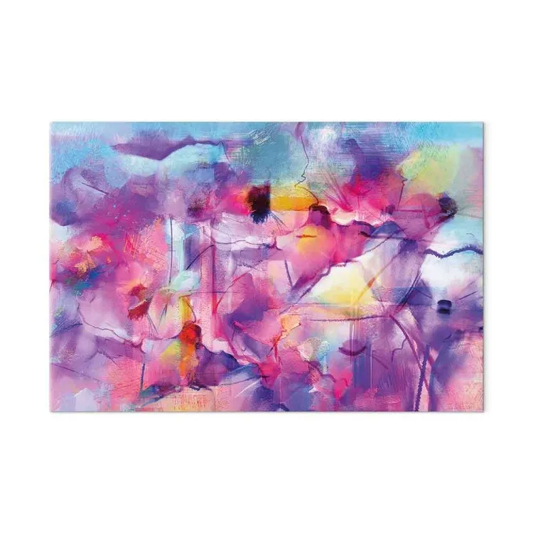 Crazy Colors (1-piece) Wide - watercolors in colorful abstraction