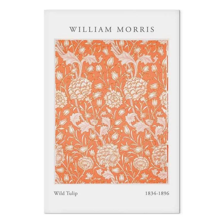 William Morris Tulips (1-piece) Vertical - floral composition