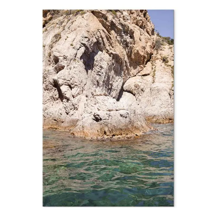 Spanish Rocks (1-piece) - seascape at the foot of a steep cliff