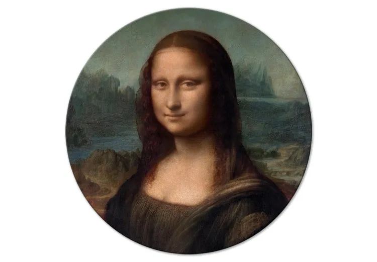 Leonardo Da Vinci - Gioconda - Painted Portrait of the Mona Lisa
