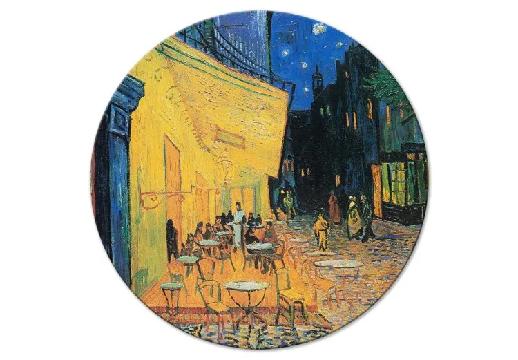 Café Terrace at Night, Vincent Van Gogh - View of a French Street