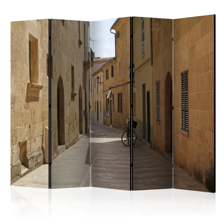 Holidays in Majorca II - street of Spanish architecture in a town